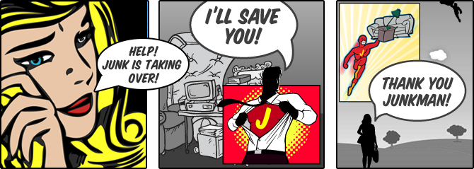 Junkman Superhero - Denver's Top Junk Removal