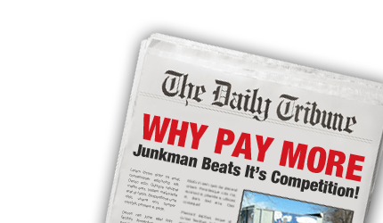 Junkman Headlines - Denver's Trusted Junk Removal